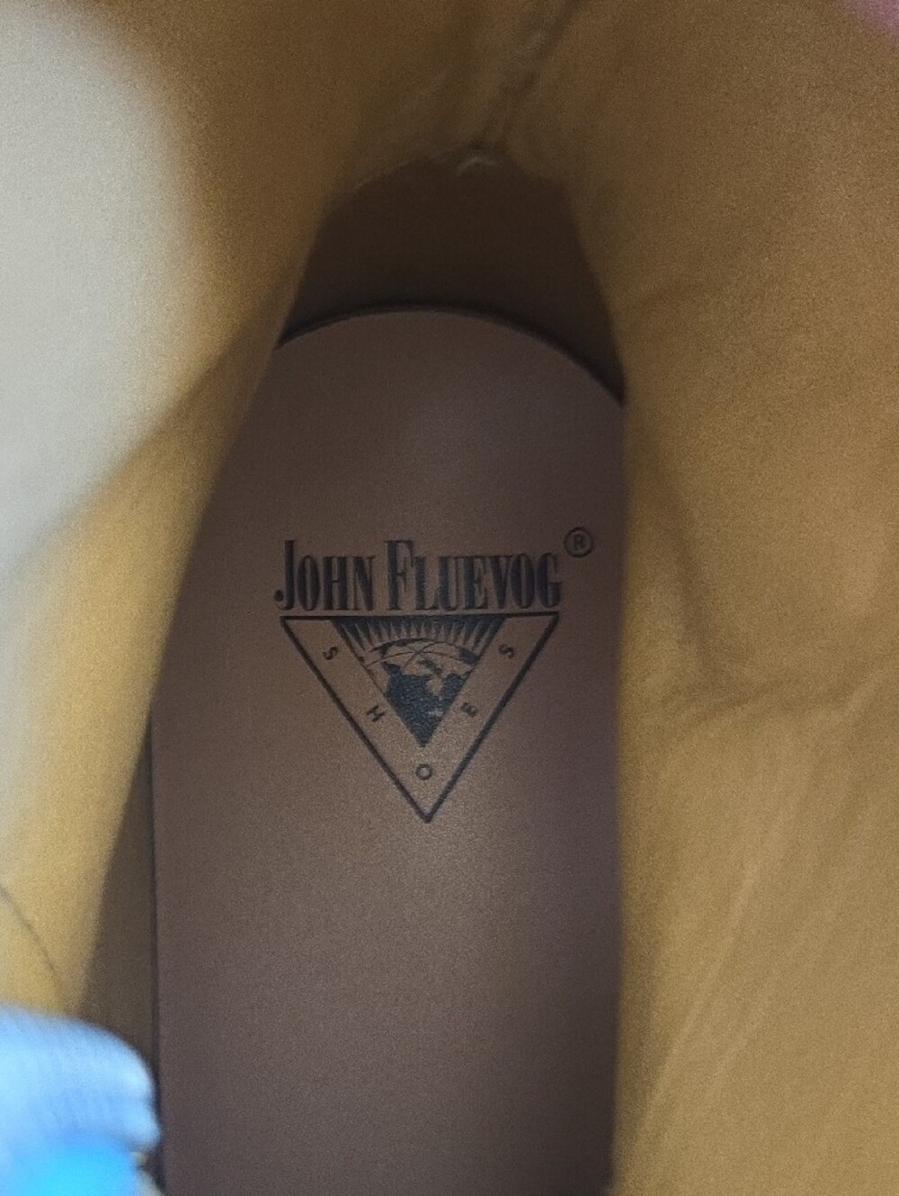 John Fluevog No. 30 Buckled Angel Boots In Blue - Picture 8 of 9